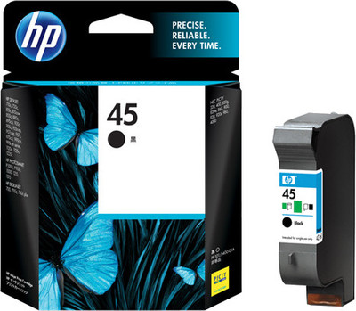 

HP 45 Black Ink Cartridge(Black)