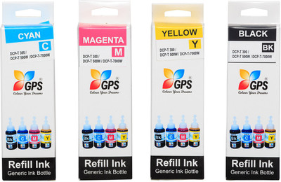 

Gps DCP-T300, DCP-T500W and DCP-T700W. Multi Color Ink(Black, Magenta, Cyan, Yellow)