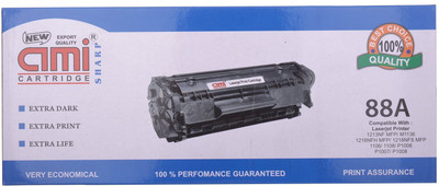 

Ami 88A Toner Cartridge For Use In HP P 1007,P 1008 Single Color Ink Toner(Black)