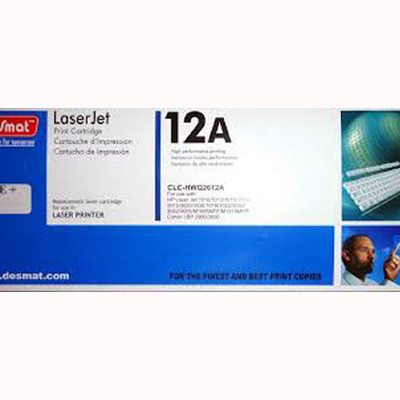 

Desmat HPQ2612A/303/FX309 Single Color Ink Toner(Black)