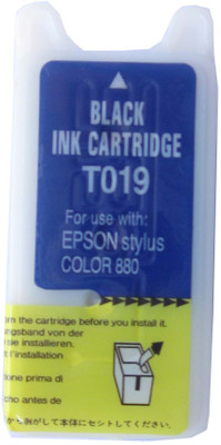 

Max T019 Black Ink Cartridge Compatible For Epson Printer Prefilled Single Color Ink(Black)