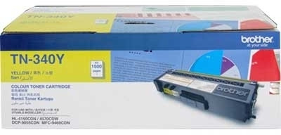 

Brother TN 340Y Toner cartridge(Yellow)