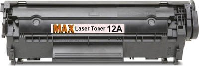 

Max 12A (Q2612A) Laserjet Compatible For HP Printer Valuable Pack Black Single Color Ink Toner(Black)