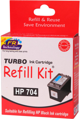 

Turbo Ink Refill Kit for HP 704 Cartridge Single Color Ink(Black)
