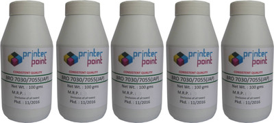 

Max Laser Powder BRO 7030/7055(JAP) Pack of 5 Bottles For Brother Refill Black 100ML Single Color Ink Toner(Black)