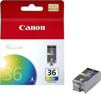 

Canon CLI 36 Tricolour Ink Cartridge(Black, Magenta, Cyan, Yellow)