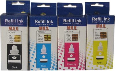 

Max For Brother High Quality 300ML Multi Color Ink(Black, Magenta, Cyan, Yellow)