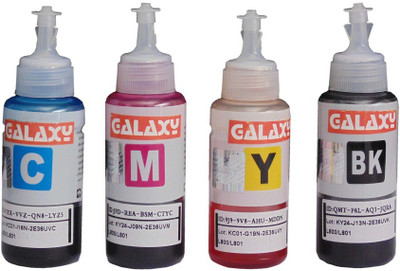 

Galaxy L100/L110/L200/L210/L300/L350/L355/L550 Multi Color Ink (Black, Magenta, Cyan, Yellow) Multi Color Ink(Black, Magenta, Cyan, Yellow)