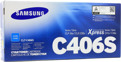 

Samsung C 406 CYAN TONER CARTRIDGE Single Color Ink Toner(Cyan)