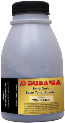 

Dubaria Extra Dark Powder For Samsung 101 / MLT-D101s Black Toner Cartridge - 80 Grams Bottle Single Color Ink Toner(Black)