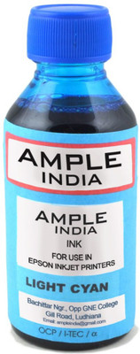 33% OFF on ample india 100ML Compatible for Epson L100,L110,L200,L210,L300,L350,L355,L550,L555 Cyan Ink Cartridge 33% OFF on ample india 100ML Compatible for Epson L100,L110,L200,L210,L300,L350,L355,L550,L555 Cyan Ink Cartridge