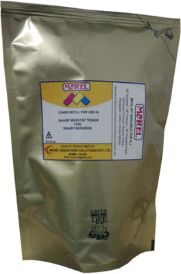 

Morel Refill powder for use in Sharp 6020 / 6030 / MX237AT Single Color Ink Toner(Black)