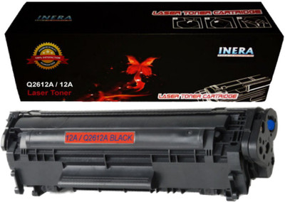

iNera LaserJet Q2612A (12A) Compatible - HP Laserjet 1010, 1012, 1015, 1018, 1020, 1022, 1022n, M1005 , M1319f , 3015 , 3020 , 3030 , 3050 , 3050z , 3052, 3055 ,AIO Single Color Ink Toner(Black)