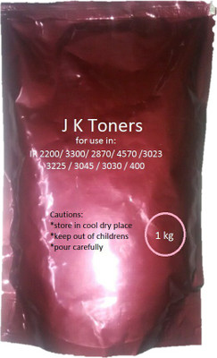 

J K Toners Ir 400,3300,3570,4570,6570,5000,6000 Copier,Super Dark,1 Kg Pack Single Color Ink Toner(Black)