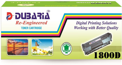 

Dubaria Toner Cartridge Replacement For Toshiba E-studio18 / T1800 Toner Cartridge For Use In Toshiba T-1800D Cartridge For Use In Toshiba E-Studio 18 Single Color Ink Toner(Black)