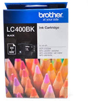 

Brother LC400BK Inkjet Single Color Ink(Black)