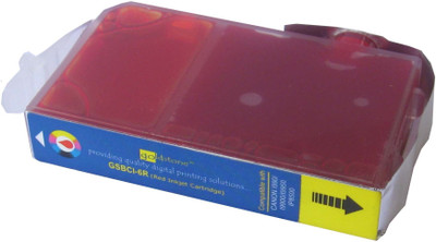 

Max BCI-6R Compatible Red Cartridge For Canon Printer Prefilled Single Color Ink(Red)