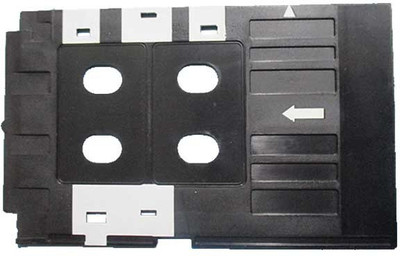 

Dubaria PVC ID Card Tray For InkJet Printer Used For Epson L800, L805, L810, L850, R280, R290, T50, T60, P50, P60 + FREE 5 Units of PVC ID Cards Single Color Ink Toner(Black)