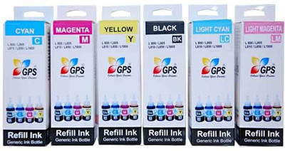 

Gps Compatable Ink For Epson L800 / L801 Single Color Ink(Black)
