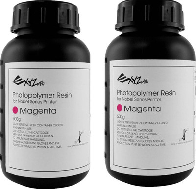 

XYZprinting Photoplolymer Resin for 3D Printing Single Color Ink Toner(Magenta)