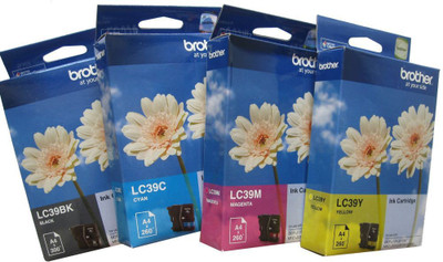 

Brother LC-39 MultiColor Ink Cartridge Multi Color Ink(Black, Magenta, Cyan, Yellow)
