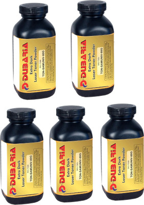 

Dubaria Extra Dark Toner Powder For Samsung 1043 Toner Cartridge - 80 Grams Bottle - Pack of 5 Single Color Ink Toner(Black)