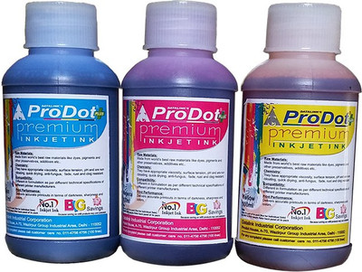 

ProDot All inkjet Printers 100 ml Color Multi Color Ink(Magenta, Cyan, Yellow)