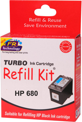 

Turbo Ink Refill Kit for HP 680 Cartridge Single Color Ink(Black)