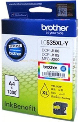

Brother Inkjet Single Color Ink(Yellow)