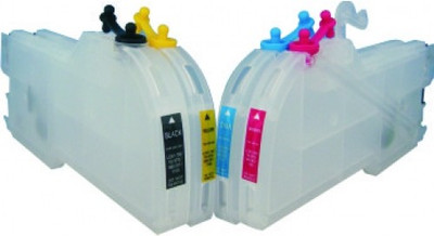 

Max LC38 Refillable Empty Cartridge Set For Brother Printer Multi Color Ink(Black, Magenta, Cyan, Yellow)