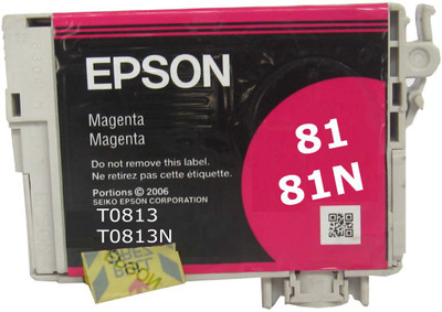 

Epson Cartridge 81N Magenta Original Oem Pack Single Color Ink(Magenta)