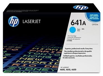HP 641A Cyan LaserJet Toner Cartridge(Cyan)