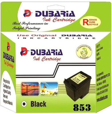 50% OFF on Dubaria 853 Black Ink Cartridge Compatible For HP 853 Black Ink Cartridge For Use In HP Photosmart 8450, 8150, 2710, 2610, 7410, 7310, DeskJet 6840, 6540, 6520, 5740 Printers Black Ink Cartridge