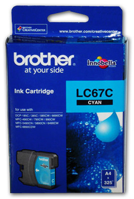 

Brother LC 67C Ink cartridge(Cyan)