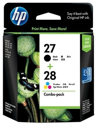 

HP 27/28 Combo-pack Ink Cartridges(Black, Magenta, Cyan, Yellow)