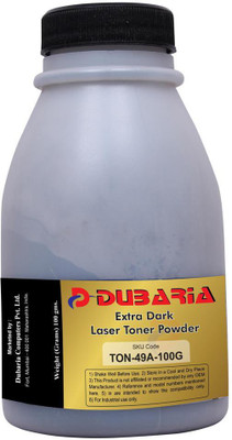 

Dubaria Extra Dark Toner Powder For HP 49A / Q5949A Toner Cartridge - 100 Grams Bottle Single Color Ink Toner(Black)