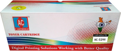 AC AC 329 Yellow Toner Cartridge LBP7018C Single Color Ink Toner(Black)