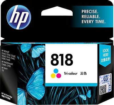 

HP 818 Tri Color Ink Cartridge(Black, Magenta, Cyan, Yellow)