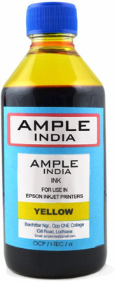 50% OFF on ample india 200ML Compatible for Epson L100,L110,L200,L210,L300,L350,L355,L550,L555 Yellow Ink Cartridge 50% OFF on ample india 200ML Compatible for Epson L100,L110,L200,L210,L300,L350,L355,L550,L555 Yellow Ink Cartridge