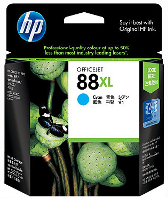 

HP 88XL Cyan Officejet Ink Cartridge(Cyan)