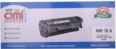 

Ami 78A Toner for use in HP P1606/1566/1560/1536 Single Color Ink Toner(Black)