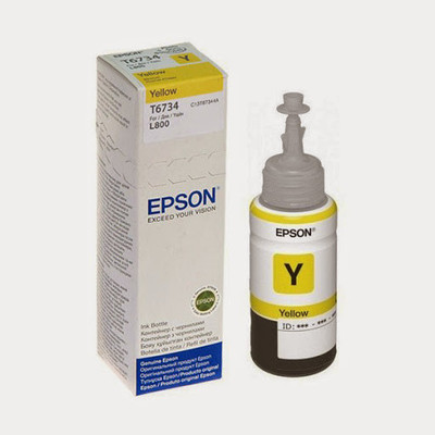 

Epson T673 Single Color Ink(Yellow)