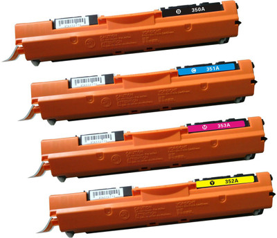 

Dubaria 130A Toner Cartridge Bundle Combo Compatible For HP 130A - CF350A/ CF351A/ CF352A/ CF353A Toner Cartridge Combo For HP Color LaserJet Pro MFP M176n / M177fw Printer Multi Color Ink Toner(Yellow)