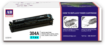 

AB Cartridge 304A Single Color Ink Toner(Cyan)
