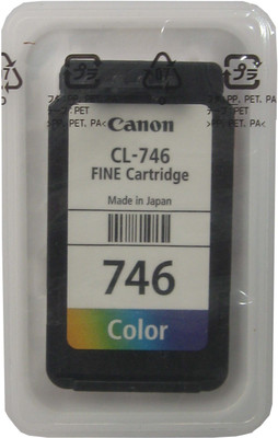 

Canon CL-746 Ink Cartridge Valuable Pack Tri-Color Ink Multi Color Ink(Black, Magenta, Cyan, Yellow)