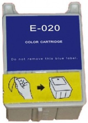 

Max T020 Black Ink Cartridge Compatible For Epson Printer Prefilled Multi Color Ink(Magenta, Cyan, Yellow)