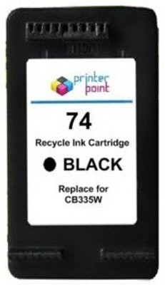 

Max 74 Recycle Cartridge BLACK for HP Prefilled Single Color Ink(Black)