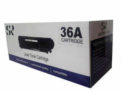 

SR Toners CB436A Single Color Ink Toner(Black)