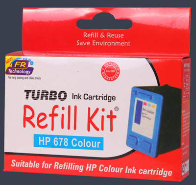 

Turbo HP 678 Color Multi Color Ink(Magenta, Cyan, Yellow)