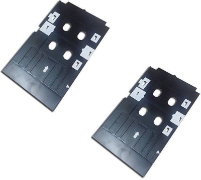 MAX Set of 2 PVC ID Card Tray For InkJet Printer Used For Epson L800, L805, L810, L850, R280, R290, T50, T60, P50, P60 Tri-Color Ink Cartridge